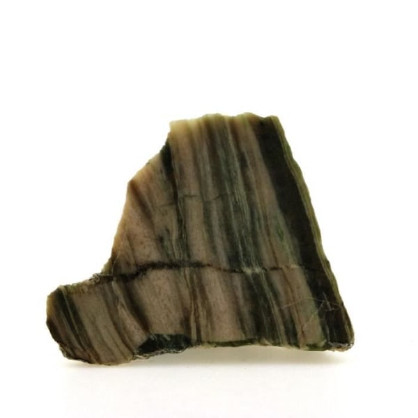 Sten-rodingit med grossulär granatdiopsid och klorit 235,9 ct. Korsika, Frankrike