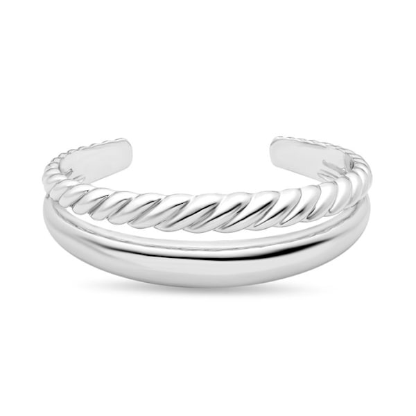 Rannekoru - Luxenter - Reika - Rhodium-päällysteinen - Hopeanvärinen - Metalliseos Silver