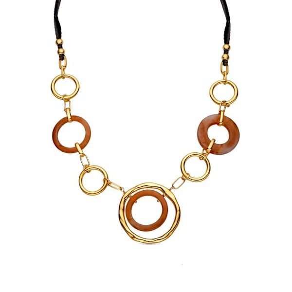 Halsband - Luxenter - Saimil - 18k guld - 65 cm - Metallalloy