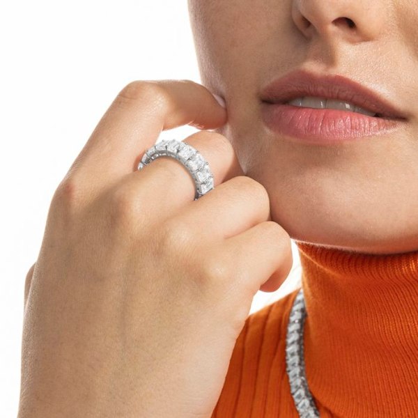 Ring - Luxenter - Kru - Silver 925 - Cubic Zirconia - Rhodium Plated pengar 14