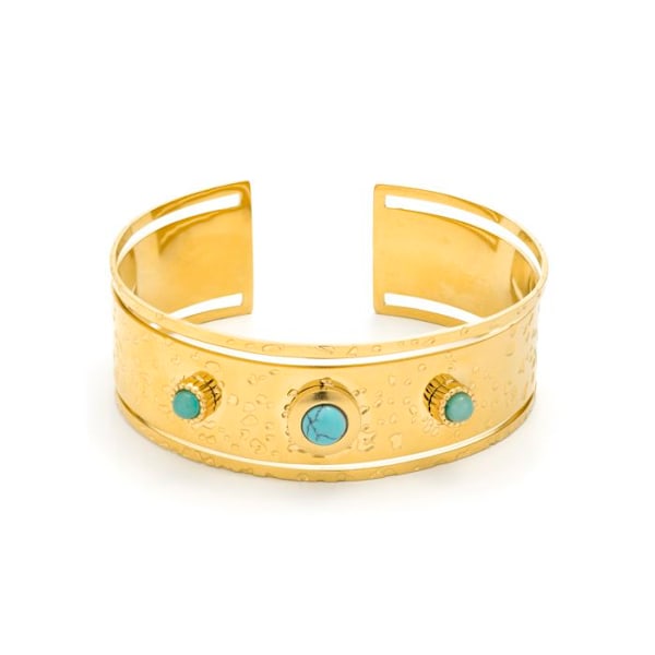 Armbånd - Luxenter - Athdu - Metallegering - 18 karat guld - Turkis Turkos