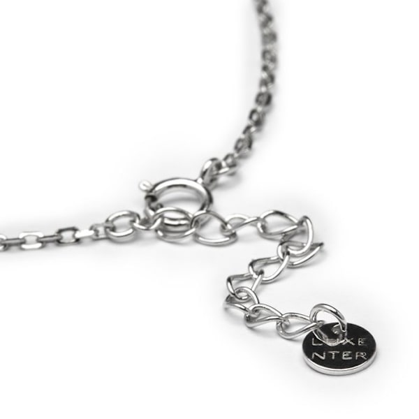 Armbånd - Sølv 925 - Livets Træ - Rhodineret - Zircone - One Size Vit