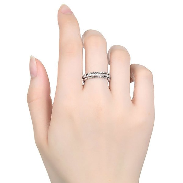 Ring - Luxenter - Sesaf - Silver 925 - Zirconium - Rhodium Plated pengar 12