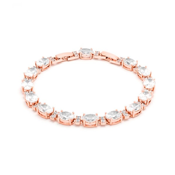 Armband - Luxenter - Diurnal - 18K guld - Kubiskt zirkonium - Längd 19 cm