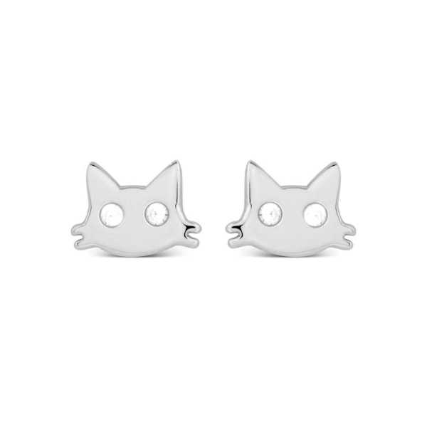 Örhängen - ZOHI - Argent 925 - Zirkoniumoxid - Silverfärgad - Kvinna