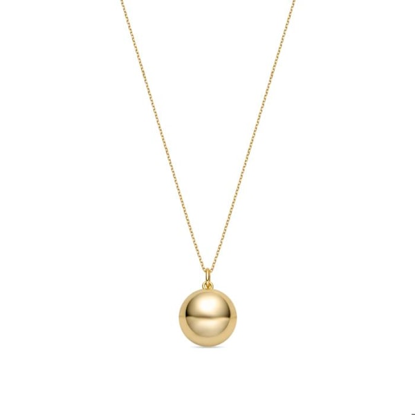 Collier - Luxenter - Niksa - Færdiggørelse i 18k guld - Længde 110 cm - Rhodiumbelagt