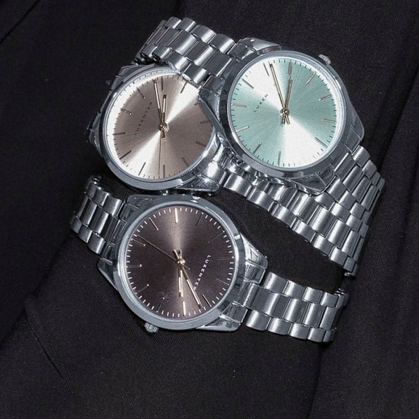 Kello - Luxenter - Verni - Hopeinen - 32 mm - 3 atm vedenkestävä