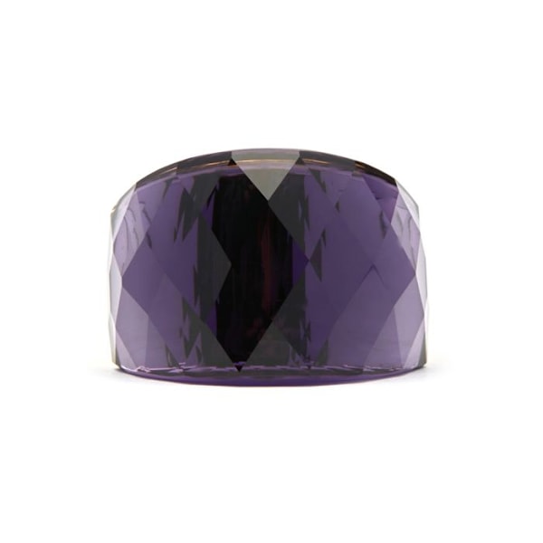 Ring - Luxenter - Fadino - 18 karat guld - Hydrotermisk kvarts onyx - Lilla lila 16