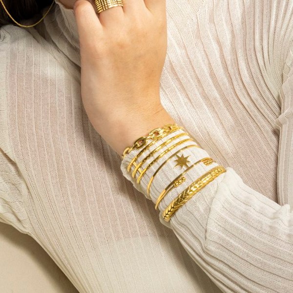 Armbånd - Luxenter - Beli - Metallegering - 18 karat guld - Kvinde gyllene