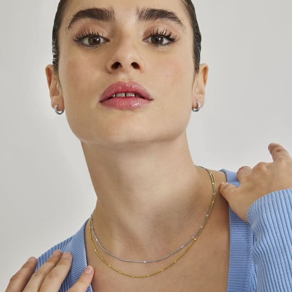 Collier Luxenter med 18 karat guld finish - Ejae