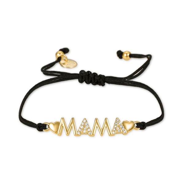Armband - Luxenter - Mamma - Guld 18 karat - Kubisk zirkon - Knopplås Gul