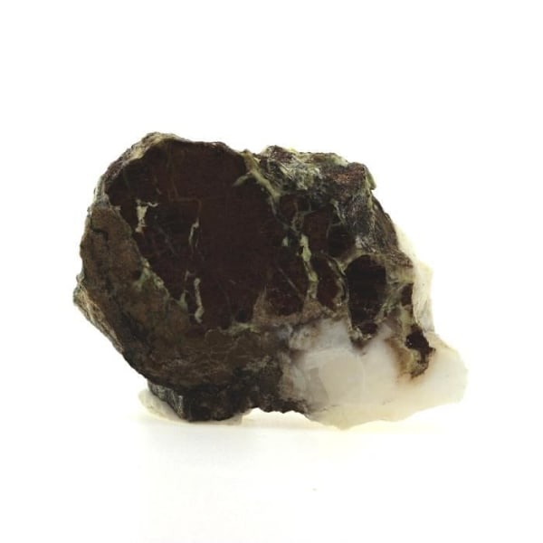 Clinohumite i Serpentine. 267,45 cent. Bessans, Savoie, Frankrike