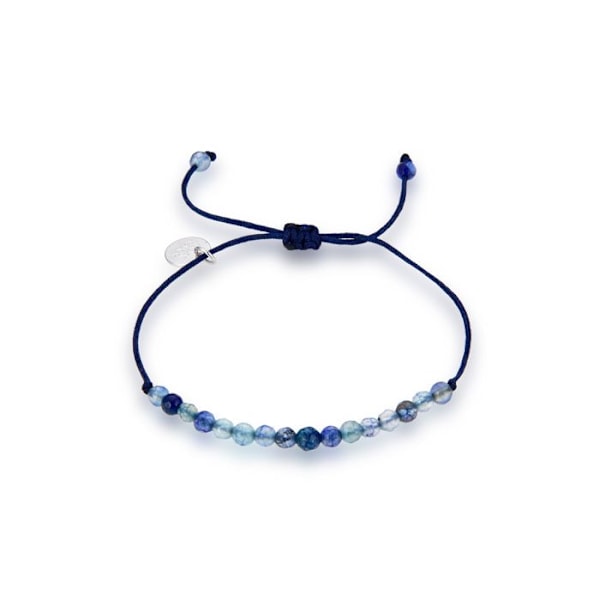 Armband - Luxenter - Aquisa - Silver 925 - Blå Jade - Rhodiumbeläggning Blå