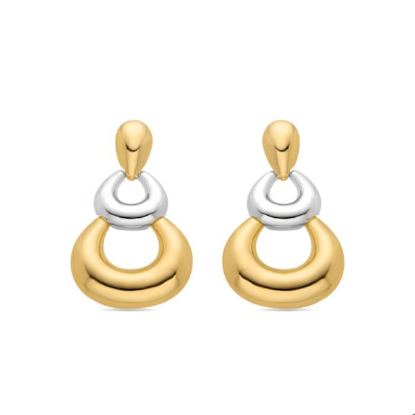 Örhängen - Luxenter - Aured - Metalllegering - Guld 18k - Flerfärgad Flerfärgad
