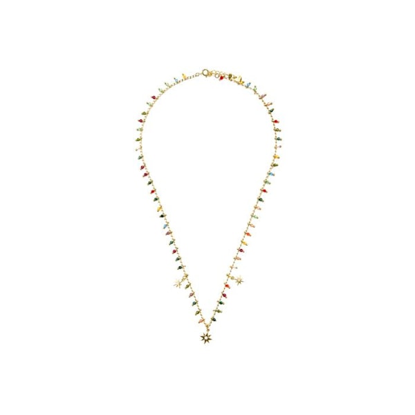 Collier Luxenter Huin Argent 925 Flerfärgad