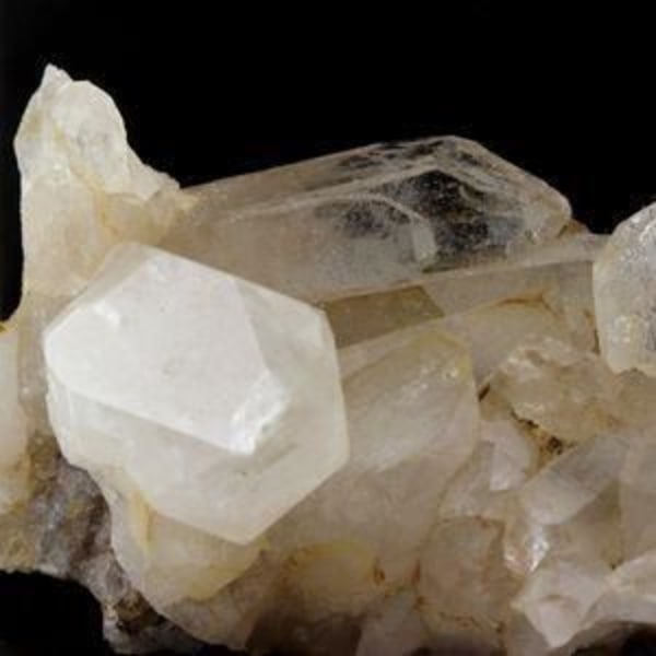 Sten og mineraler. Kvarts. 141,0 øre. Les Deux Alpes, Oisans, Frankrig.