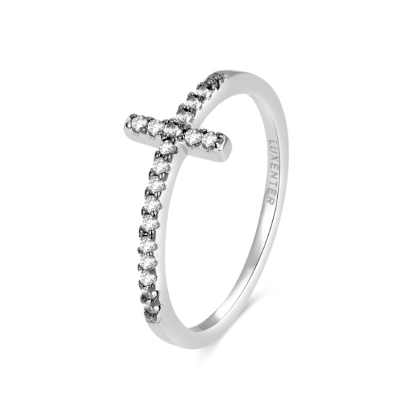 Ring - Luxenter - Iara - Silver 925 - Cubic Zirconia - Rhodium Plated pengar 18