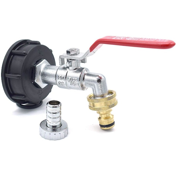 Kulventil, 3/4 tum invändig gänga, ej gas, 3/4'' utlopp, 15mm flut