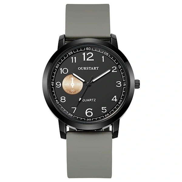 Klocka Quartz GRÅ grå
