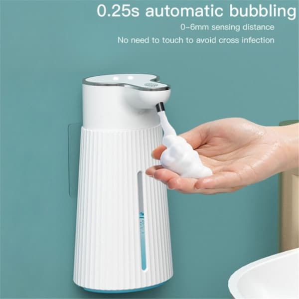 Automatic Liquid Soap Dispenser Touchless Soap Pump Foam Foaming Vit white