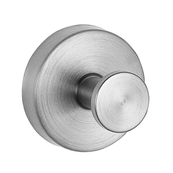 Seinäkoukut imukupilla, 4 kpl, hopea Silver 287
