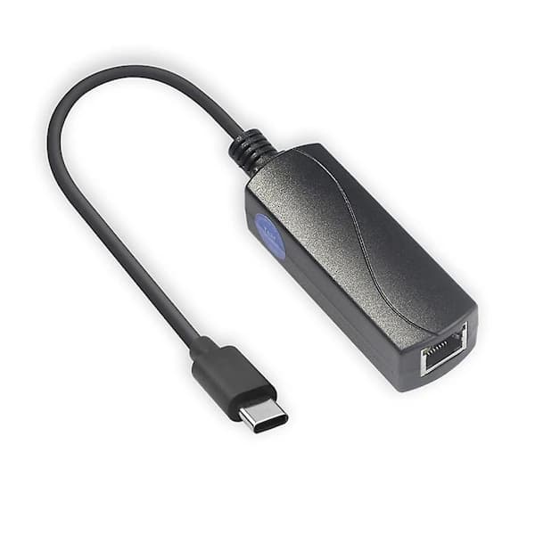 Type-C - PoE-sovitin Verkkokortti Type-C - PoE 10/100 Mbps IEEE802.3af