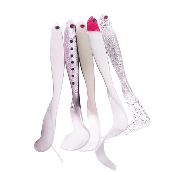 {NT}10 kpl Jiggar Medium Long Tail 120 mm