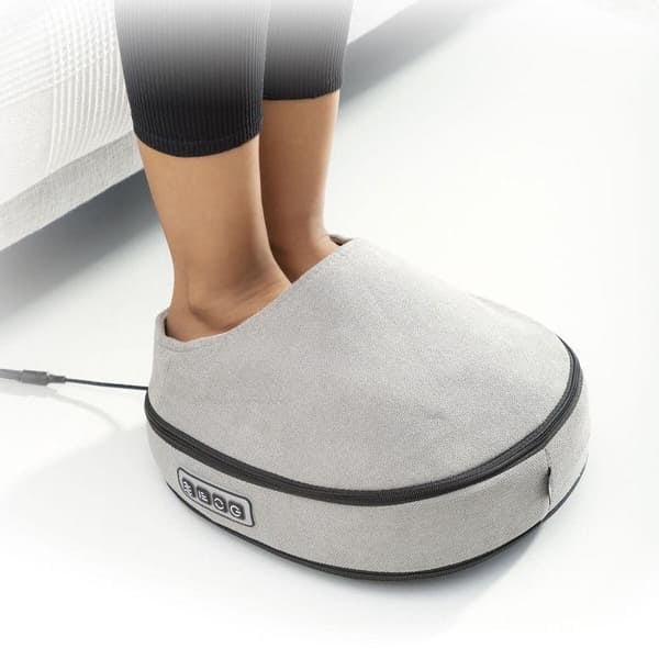 [NT] 2-in-1 Shiatsu -hierontalaite lämmittimellä - Hieroo jalat ja vartalon