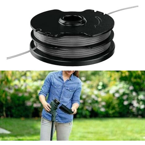 6 ST Erstatningsspoledeksel for Parkside PRTA 20-Li C3 trådløs gresstrimmer IAN351753 Tilbehør