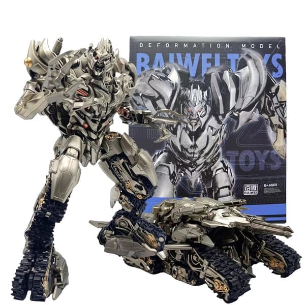 TW1029 Megatank Galvatron Actionfigur - Transformerende Robotmodell for Barn, Anime Samlerobjekt Gave