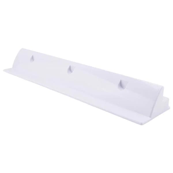 UV-bestandig ABS Solcellepanel Spoiler Feste Langside Solcellefeste 460mm for Campingvogn/Bobil Tak
