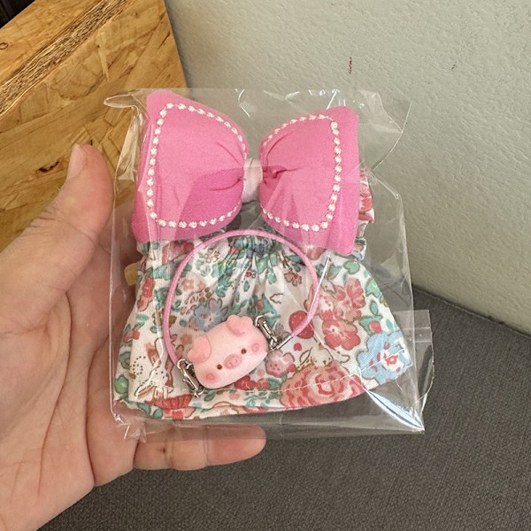 /NC/17CM Labubu Nuken Vaatteet Asusteet Klassinen Mekkosetti V2 Mini Söpöille Nukeille Vaatteet Tyttö Lapsi Lahja Labubu Ropa One Size Colorful-2