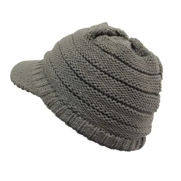 Casual Beanies Neulottu pipo GRÅ harmaa