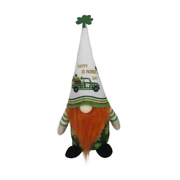 Tomtedockor för St. Patrick's Day, Grön Ansiktslös Docka, Heminredning - A