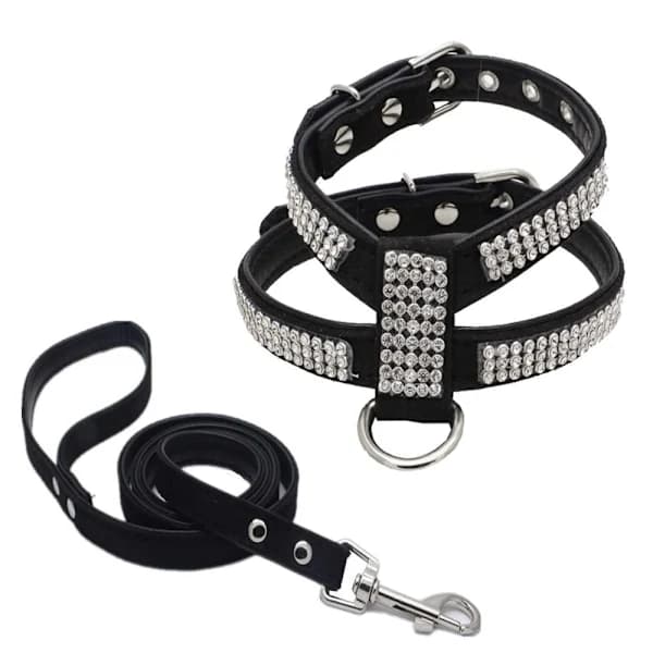 Hundesele Kobbelline SORT S black S