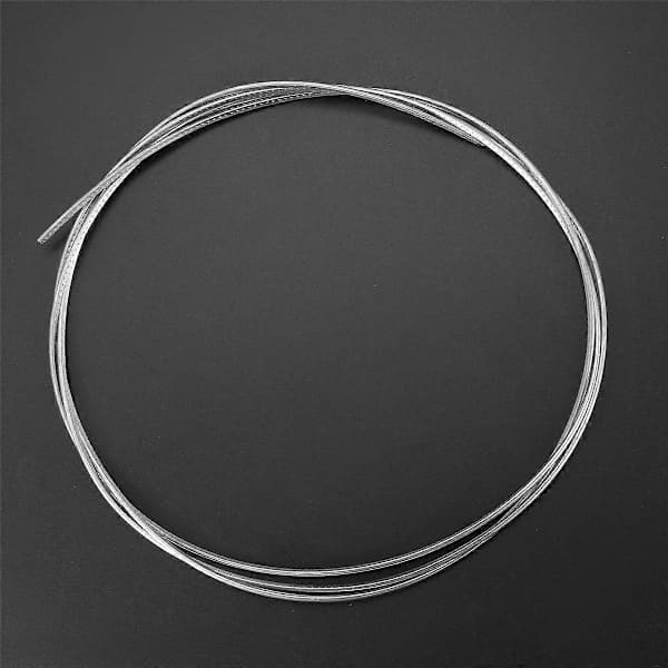 8 fot kopparnickel bandtråd greppbräda band 2,9 mm bredd för bas