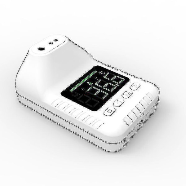 Copoz Väggmonterad Ir Pann Digital termometer Infraröd beröringsfri termometer, copoz