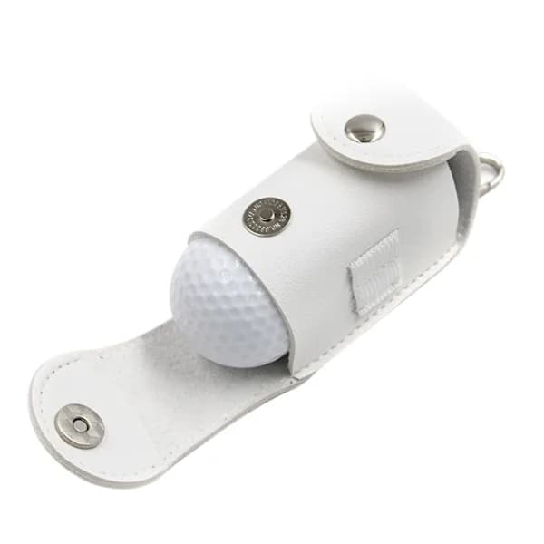 Golfbollsväska Golfbollspåse VIT vit