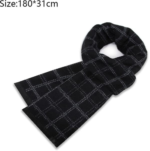 herrscarf - mjuk formell scarf - klassisk stil herrkläder