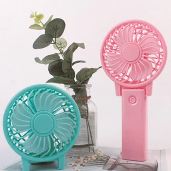 Håndholdt Mini Ventilator Personlig Ventilator BLÅ