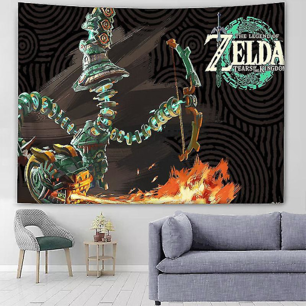 Zelda Tears Of the Kingdom Hd Canvas Poster Konst Dekorativ målning Målning för hem i sovrummet 150cm*180cm 3