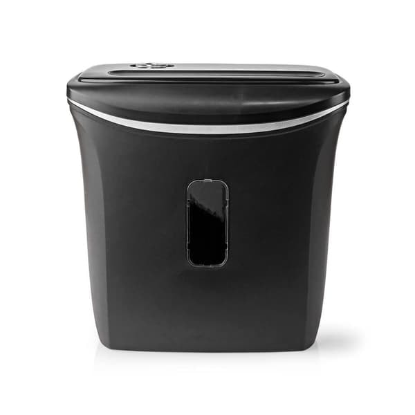 Paperisilppuri | 6x A4-sivua | 12 l | Turvallisuusstandardi: DIN 4 | 300 W | Musta_NN
