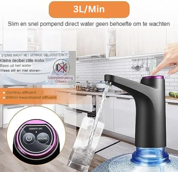 Vattendispenser - Vattenkran - Vattendispenser med kran - Automatisk vattendispenser - Elektrisk dispenser