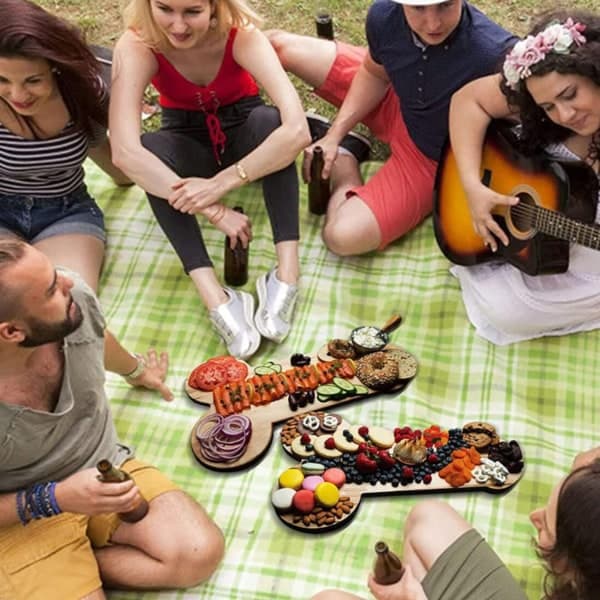 [NT] Tre Aperitiffbrett Multipurpose Massivt Tre Fruktostfat Dessertbrett