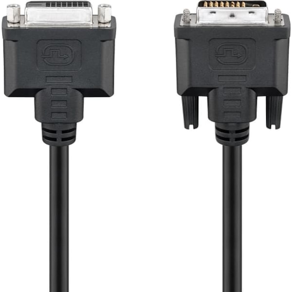 [NT] DVI-D Full HD-forlængerkabel Dual Link, forniklet