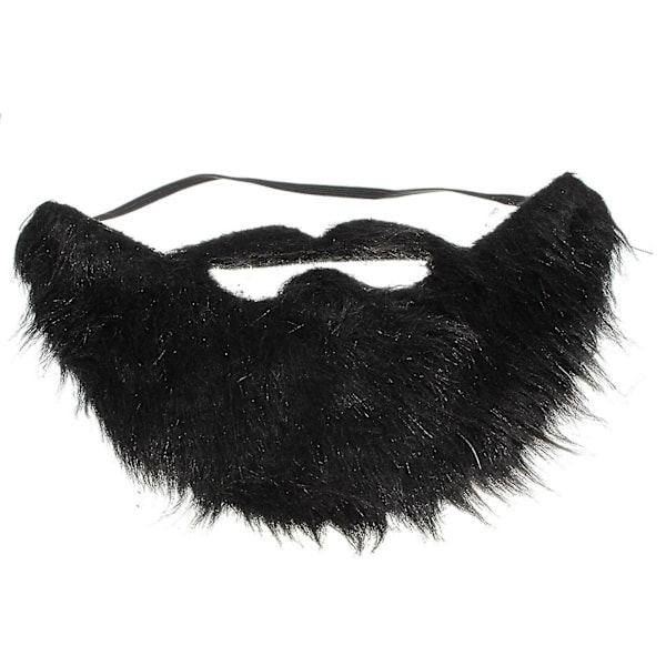 Fake Black Beard Elastic Halloween Party Ball Masquerade Prop