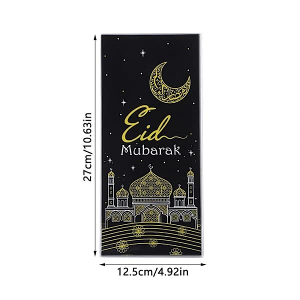 50 stk. Eid Mubarak Slikposer Kageposer KAFFE
