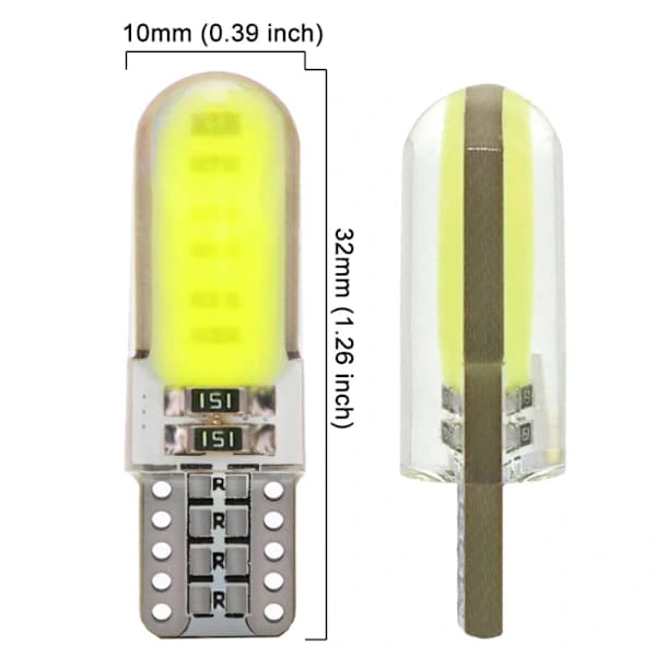 10 stk./sæt Bil COB-lampe LED-signallys sidelys