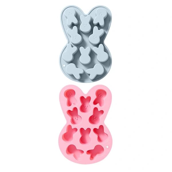 Påskeform 10 hulrom ROSA rosa