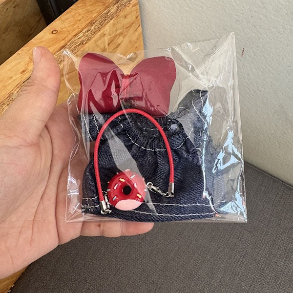 /NC/17CM Labubu Nuken Vaatteet Asusteet Klassinen Mekkosetti V2 Mini Söpöille Nukeille Vaatteet Tyttö Lapsi Lahja Labubu Ropa One Size Colorful-4